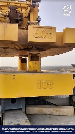 Skill Machine Lifting System for Crane Counterweight Assembly