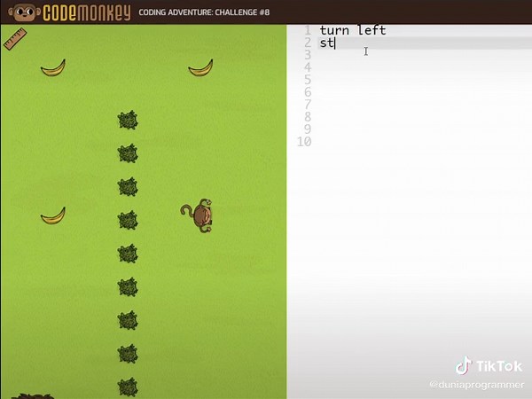 CodeMonkey Banana Tales Level 108 Solution