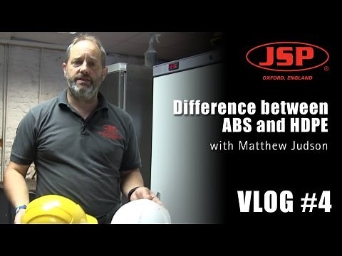 Vlog #4 - What is the difference between ABS and HDPE? (in hard hats)