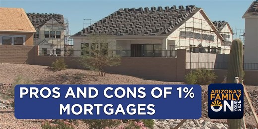 Real estate expert explains pros and cons of 1% mortgage