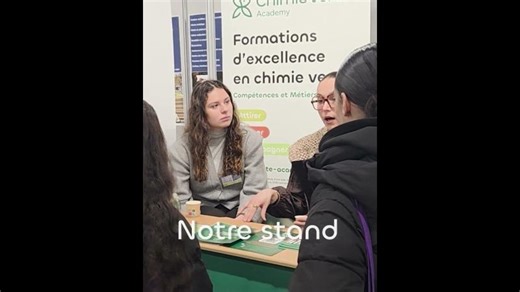 🎥✨ On était au Village de la Chimie à Paris ! | Chimie Verte Academy