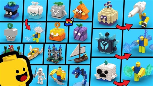 LEGO 搭建乐高水果（LEGO Blox Fruits）