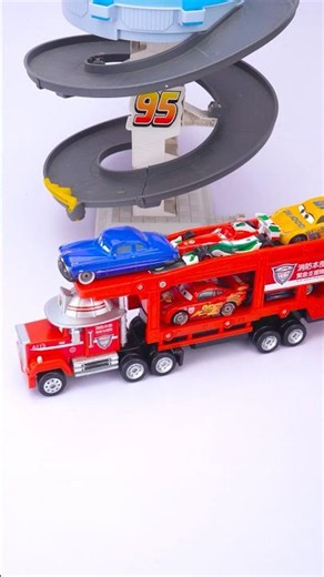 Disney Pixar Cars Tomica Rescue Carrier Car Mack ASMR No Talking #asmr #toys #review