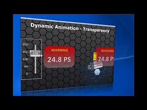 Movicon 11 SCADA HMI Tutorial Transparency Animation