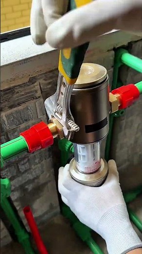 how to instal #whole-house pre-filter designed to remove sediment from tap water #waterproo @umark07