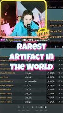 RAREST Artifact in the WORLD Found on Xiao Account Genshin Impact Shorts
