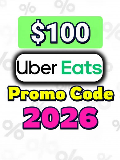 Uber Eats promo codes for January 2026 #ubereats