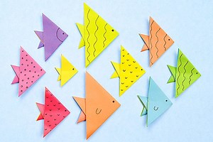 Origami Fish | Fun and Easy Paper Fish Craft