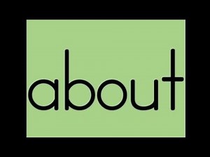 About Song | Sight Words Song | Have Fun Teaching