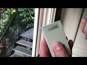 Retrouver le numéro de série - volet roulant Bubendorff