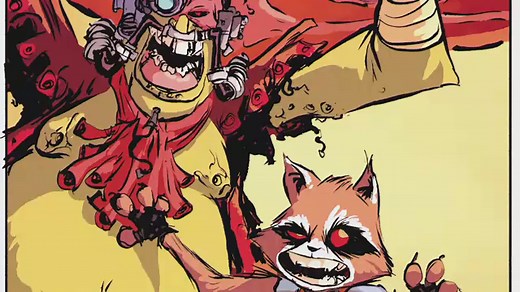 Fighting Ball of Fur and Fangs - Rocket Raccoon - Marvel 101