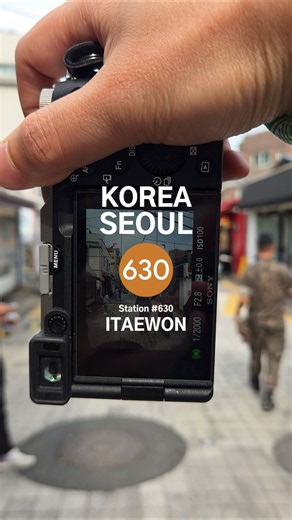 Seoul Street Scenery #630 Itaewon