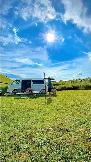 【サクッと】車中泊キャンプ設営 #キャンプ #japanesecamp