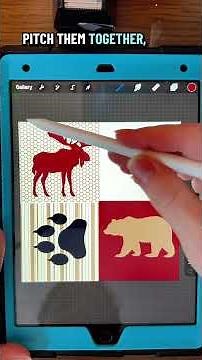 How to create a seamless square pattern using multiple layers and design elements