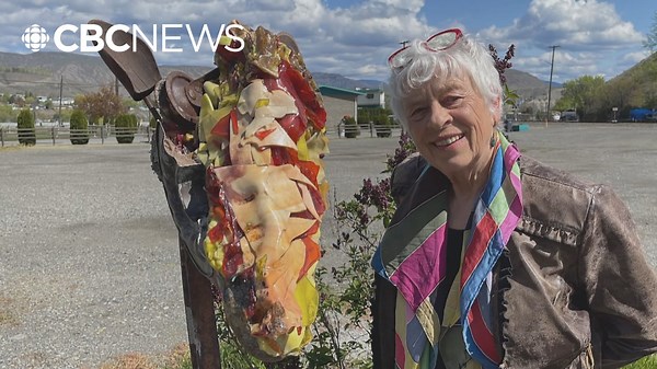 Ashcroft, B.C., artist transforms trash into outdoor art attractions