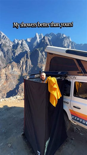 China hot spring at 2200m with view