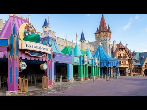 Magic Kingdom Frontierland & Fantasyland Walkthrough with Rides | Walt Disney World 2025