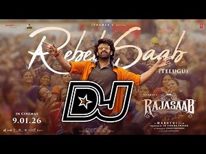 Rebel Saab Raja Saab Telugu DJ Song 2026 | Prabhas MP3 | Dj Suneel Sirthali & Dj Chiru Haripuram#dj