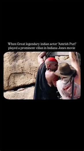 reels__cinema on Instagram: "Amrish Puri played the main villain Mola Ram in Indiana Jones and the Temple of Doom (1984). Amrish Puri delivered one of his most iconic international roles as Mola Ram, the terrifying Thuggee cult leader in Indiana Jones and the Temple of Doom. His intense screen presence, bald look, and powerful voice made him one of the most memorable villains in Hollywood adventure films. Spielberg was so impressed by Puri’s performance that he reportedly said Amrish Puri was th
