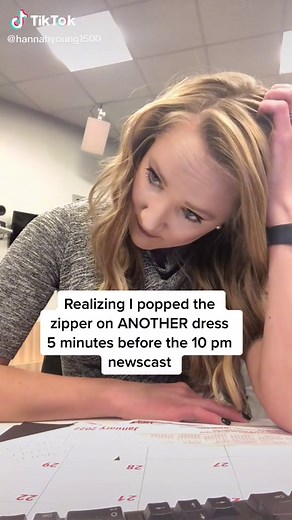 Funny Wardrobe Malfunction News Anchor Before and After GRWM