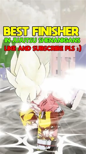 BEST FINISHER IN JUJUTSU SHENANIGANS! #shorts #anime #roblox #jjk #gojo #jjs #funny #memes