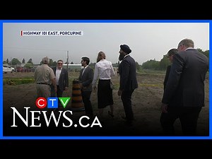 Northlander rail service station takes shape in Timmins