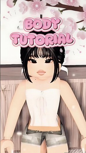 🎀BODY TUTORIAL BERRY AVENUE🎀#berryave #roblox #foryou #body #tutorial #gabriela #katseye