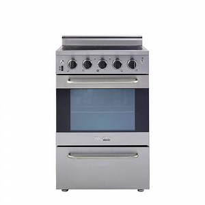 Reviews for Unique Appliances Prestige 24 in. 2.3 cu. ft. 4 Burner Element Electric Range with Convection Oven in Stainless Steel | Pg 1 - The Home Depot