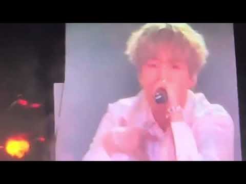 BTS concert performing Dionysus performance live on stage