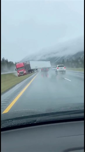 A devastating multi-vehicle collision erupts along the frequently debated stretch of I-94, a section drivers often blame for harsh weather funnels and poor visibility. In moments, a school bus skids into oncoming lanes, a tractor overturns, and a downhill transit bus and semi-truck slam into the growing wreck, compacting the entire pileup into a crushing wave of twisted metal. A stark reminder of how dangerous this corridor can become without warning. #I94 #HighwayDisaster #I94Controversy #Multi