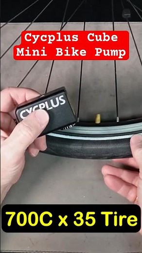 Smallest Rechargeable Bike Pump Review! CYCPLUS Cube (Spoiler: I sent it back)