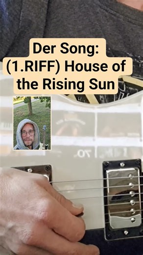 House of the Rising Sun E-Gitarre Anfänger