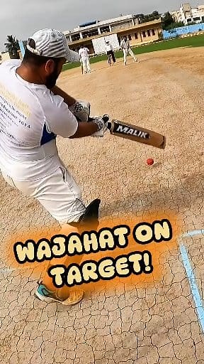 Bowling Masterclass – Wajahat Delivers! ✨#cricket #cricketfans #gopro #cricketnews | Connect Danish