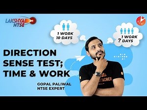 NTSE MAT Exam Preparation 2019 | Direction Sense Test | Time and Work | Preparation Tips and Tricks