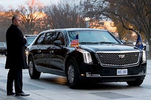 POTUS' powerful car - 'The Beast' was once stuck on a speedbreaker for hours