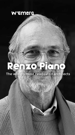 Architecture Icons – Series 04 / Renzo Piano is a master of light and harmony, blending technology with emotion. From the Centre Georges Pompidou in Paris to The Shard in London and the Whitney Museum in New York, his architecture transforms cities with elegance and innovation. #ArchitectureIcons #RenzoPiano #ModernArchitecture #Design #Innovation #CoolArchitects #TheShard #Pompidou #WhitneyMuseum | City Architecture Gang