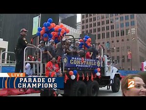 PARADE OF CHAMPIONS - See the Astros victory parade in Downtown Houston 2022 | KPRC 2