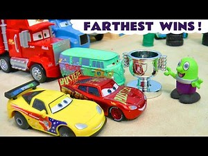 Radiator Springs Cars Racing With The Funlings