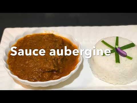 Sauce aubergine 🍆 ivoirienne facile