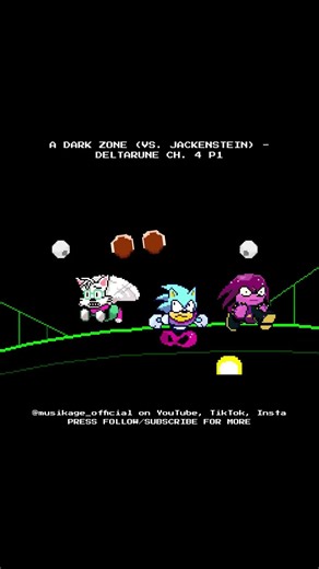 A Dark Zone (vs. Jackenstein) [16-bit; SEGA Genesis style] - Deltarune Ch. 4 | Part 1 #Shorts