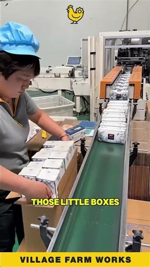 Satisfying Factory Production Line ⚙️ #ManufacturingProcess