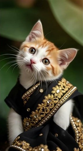 cat on hand kitten Fanta #animal 😈🤢#facts