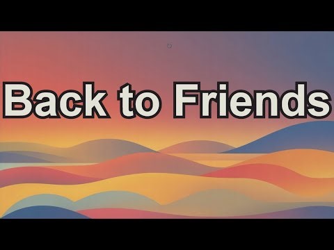 Back to Friends – Emotional Breakup Song | AI Cover Song | Sad Pop Love Story