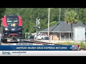 Amtrak Mardi Gras Service begins in South Mississippi