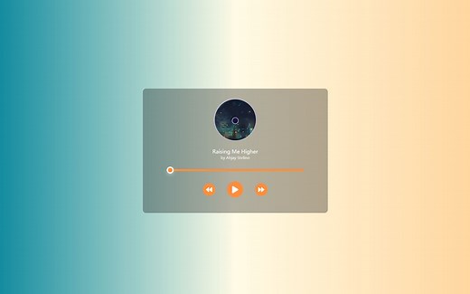 html+css+js制作音乐播放器