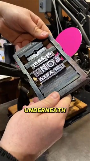 This Antique Letterpress Shows How Printing Used to Be Done