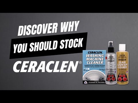 Ceraclen, the specialist cleaner for ceramic and glass cooktops