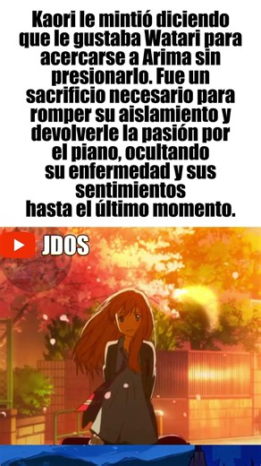 🥀 Kaori's lie