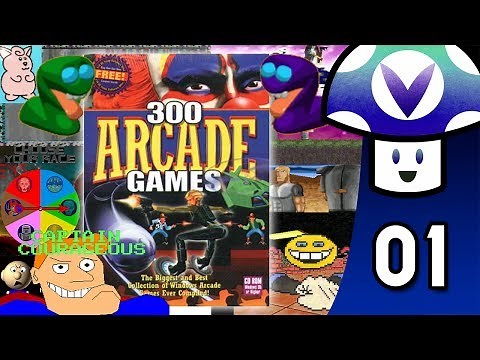 [Vinesauce] Vinny - Cosmi Software: 300 Arcade Classics (part 1)