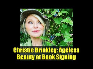 Christie Brinkley: Ageless Beauty at Book Signing | Secrets to Her Timeless Look